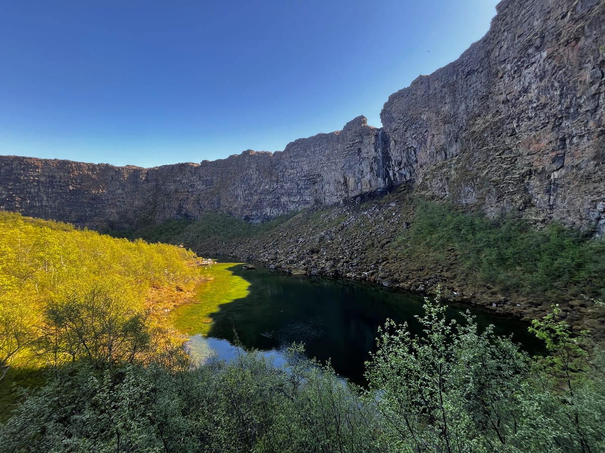 Kópasker Strönd und zurück