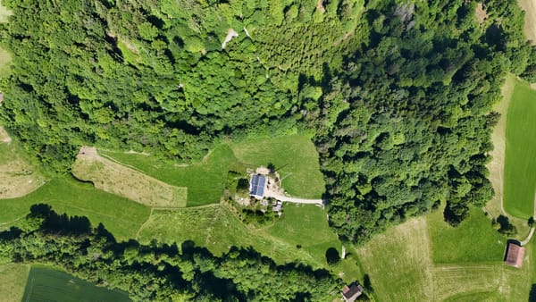 Unterdach fertiggestellt